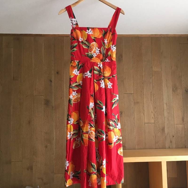 美品 DOLCE & GABBANA ドルチェ＆ガッバーナ フラワー ワンピース38