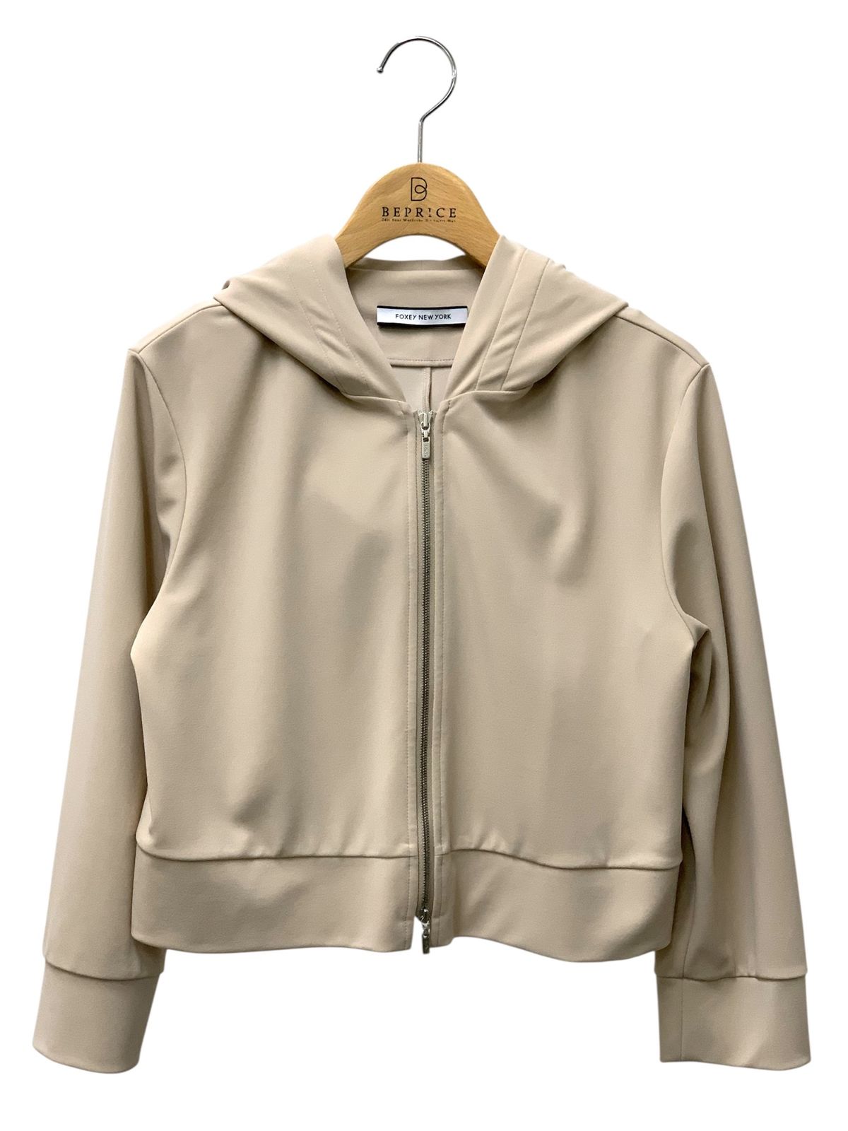 FOXEY Newyork パーカー　38 ベージュ フォクシーニューヨーク Parka Provence 43003 パーカー 40 ベージュ