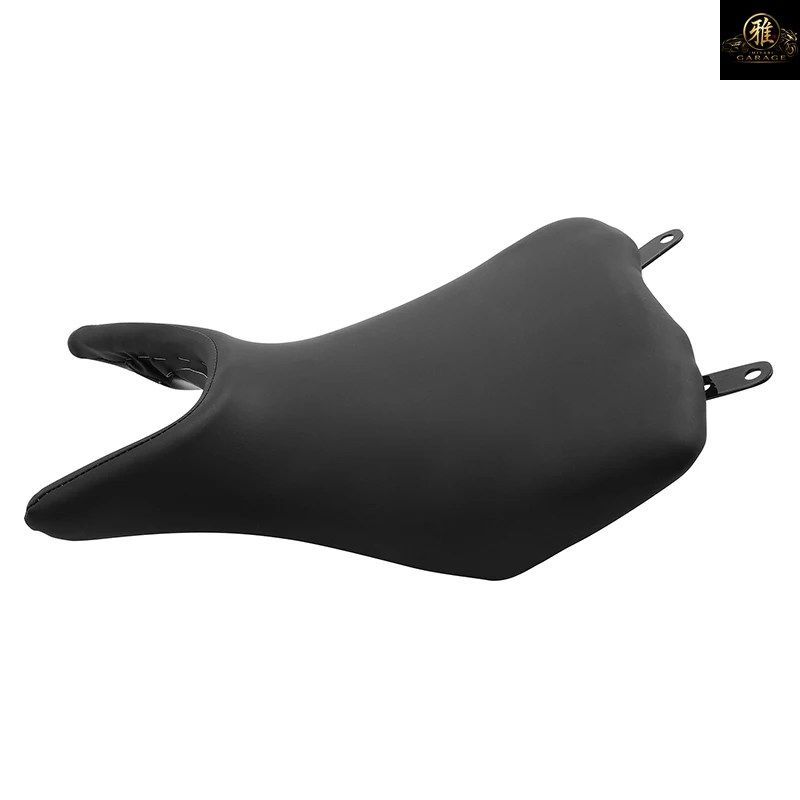 ヤマハ YZFR3 2015-2024 MT03 2020-2024 2022 2023 用オートバイ用ブラックドライバーライダーシートクッション