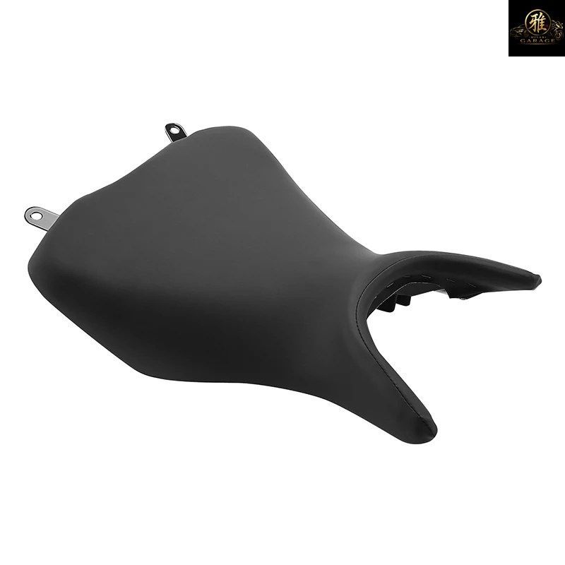 ヤマハ YZFR3 2015-2024 MT03 2020-2024 2022 2023 用オートバイ用ブラックドライバーライダーシートクッション