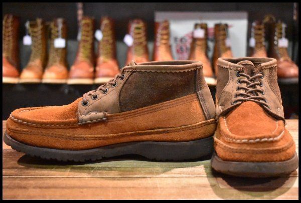 8E 中古】RUSSELL MOCCASIN ラッセルモカシン ショートサファリ
