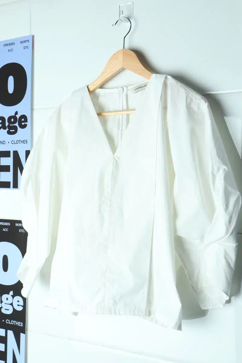 W(F) キンダーサルモン 半袖 Tシャツ ブラウス シャツ 白 レア 実物 