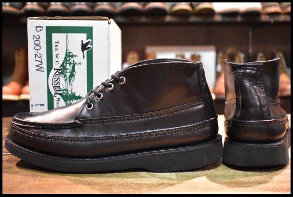 7E 箱付 良品】RUSSELL MOCCASIN ラッセルモカシン スポーティング