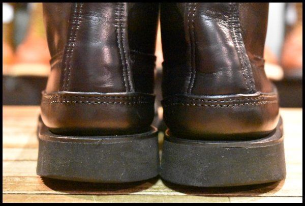 ラッセルモカシン◇ブラック◇7E◇格安出品 7E 箱付 良品】RUSSELL MOCCASIN ラッセルモカシン スポーティング