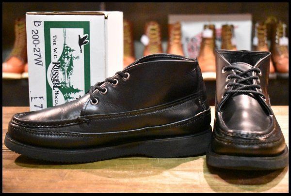 7E 箱付 良品】RUSSELL MOCCASIN ラッセルモカシン スポーティング