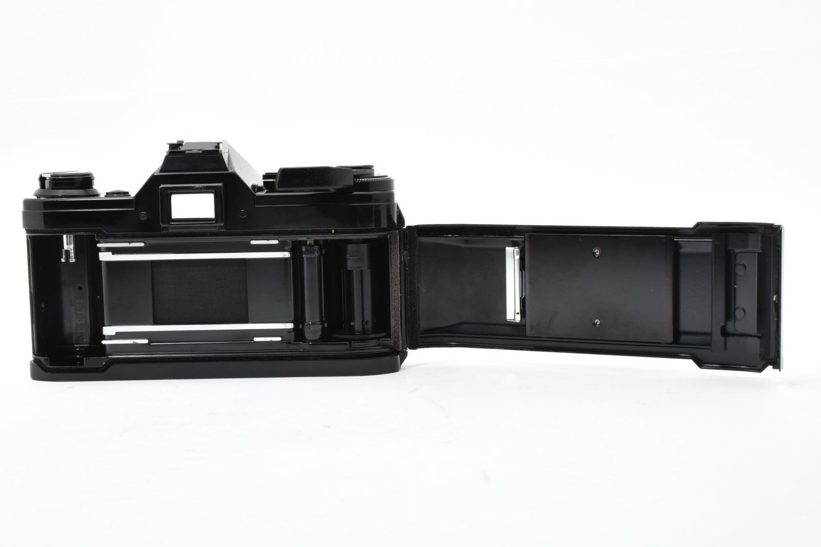 7347 【並品】 Canon Ae-1 Black Slr Film Camera New Fd 50mm F1.4