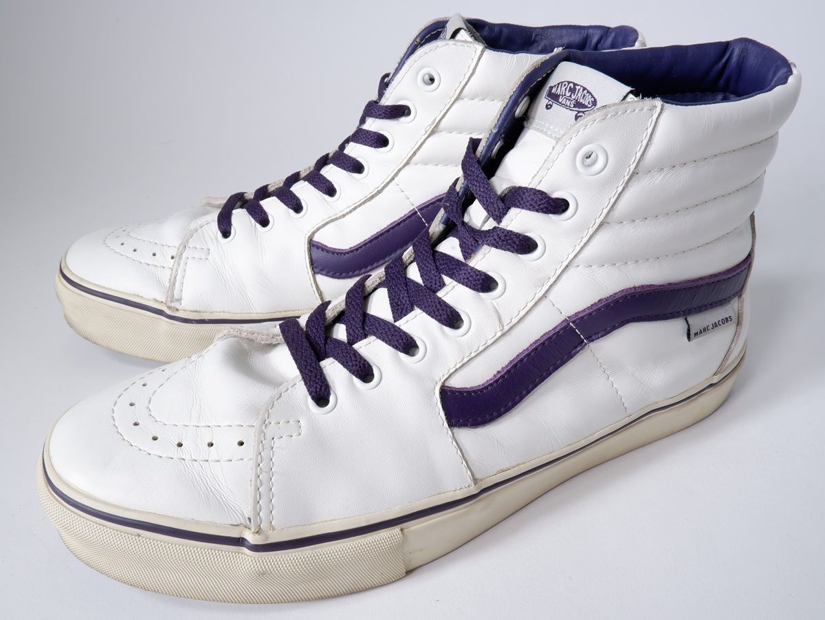 VANSバンズ × MARC JACOBSマークジェイコブス SK8-HI スケートハイ【US12(30cm)】【MFWA81574】