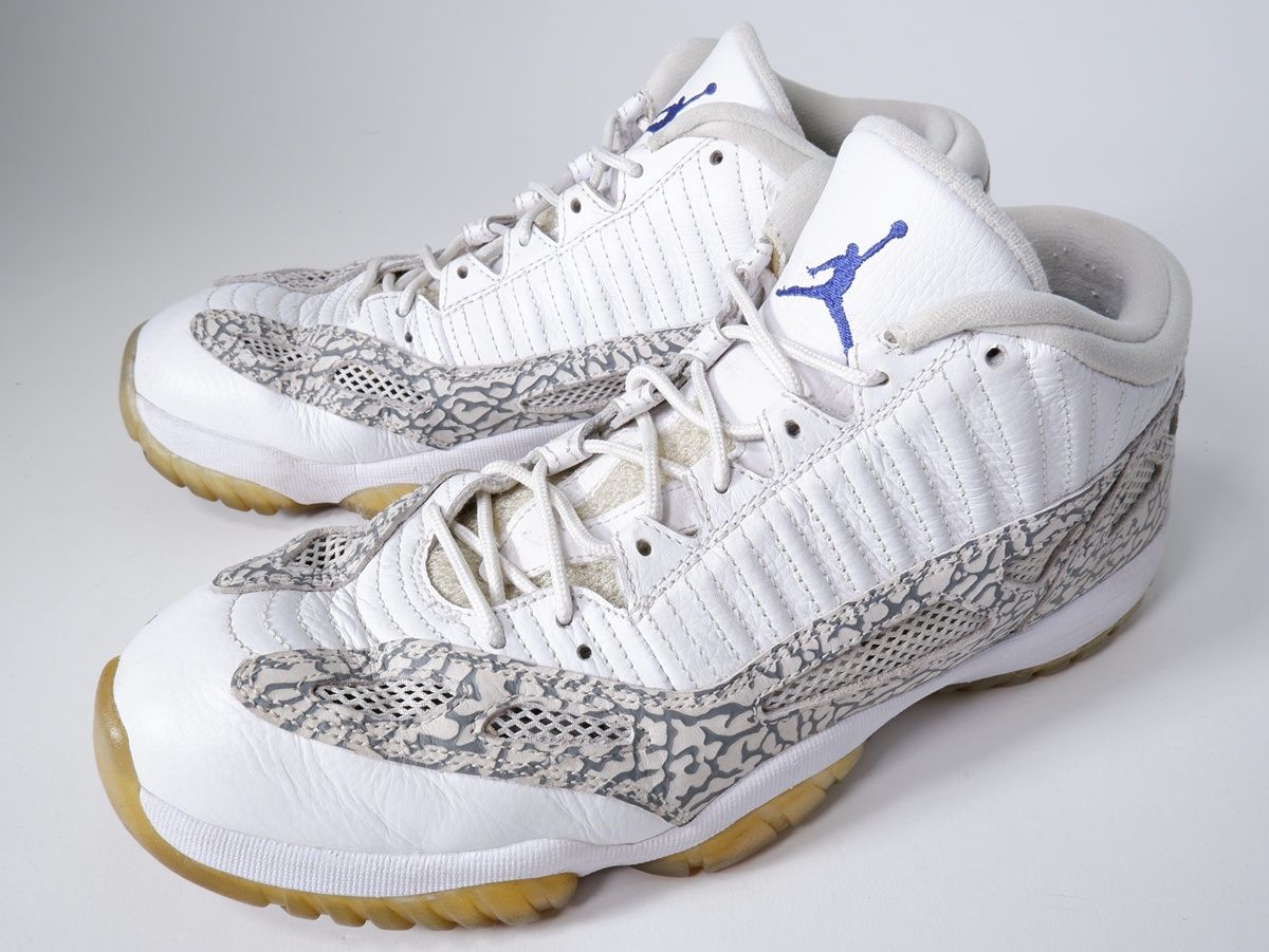 NIKEナイキ 2015年Air Jordan 11 Retro Low IE Cobaltエアジョーダン11レトロロー コバルト306008-102【US11(29cm)】【MFWA81575】