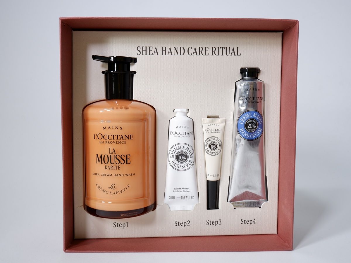 L'OCCITANEロクシタン SHEA HAND CARE RITUAL シア4ステップ ハンドケアリチュアル 未使用品【-】【MZCA82147】