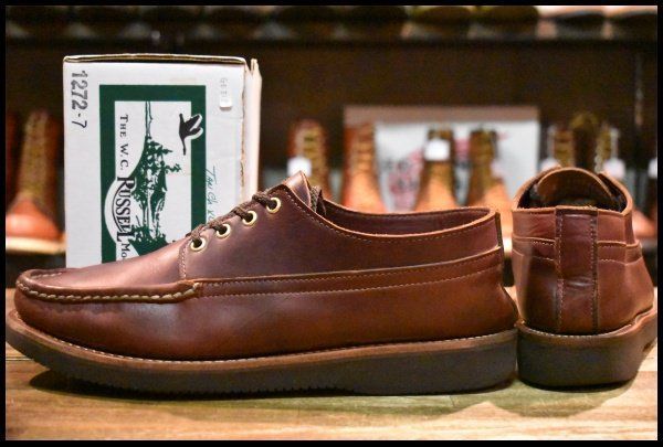Russell Moccasin ONEIDA ラッセルモカシン オネイダ 箱付 10E 良品】RUSSELL MOCCASIN ラッセルモカシン オネイダ