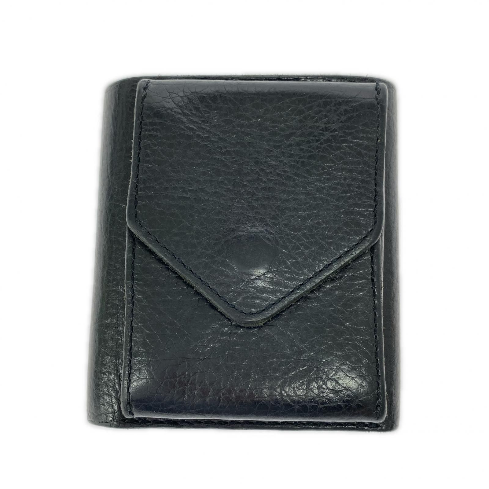Hender Scheme ｺﾝﾊﾟｸﾄｳｫﾚｯﾄ trifold wallet black 三つ折り財布 【公式 