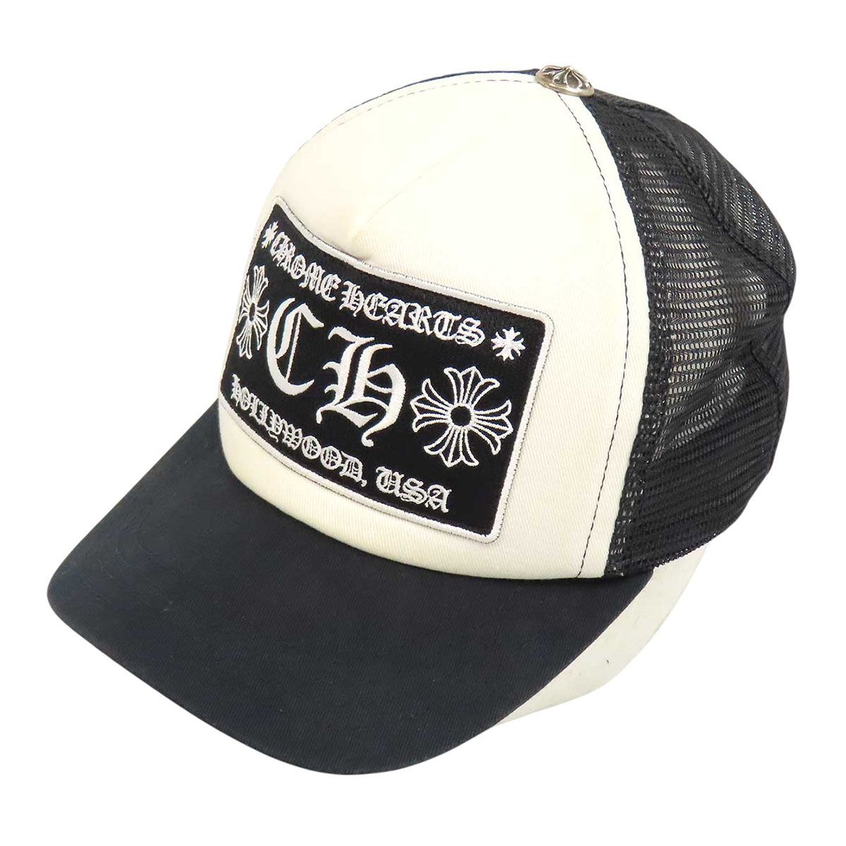 クロムハーツ CH プラス トラッカー キャップ ユニセックス ブラック CHROME HEARTS【中古】 【アパレル・小物】