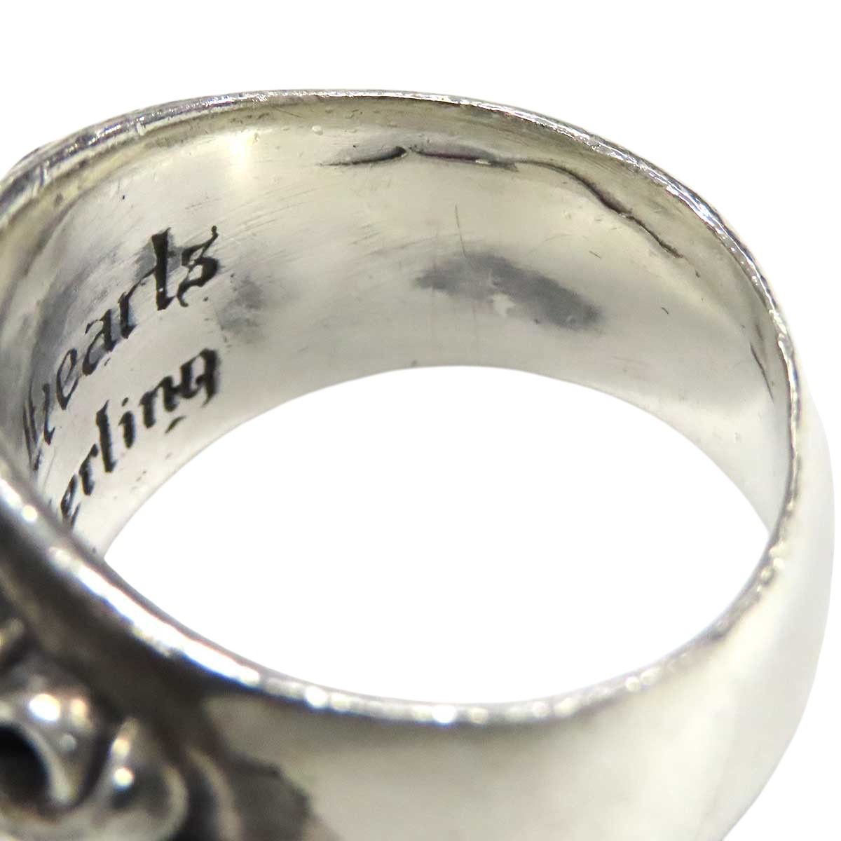クロムハーツ キーパー ダイヤ リング 20号 Sterling 1Pダイヤ ユニ 