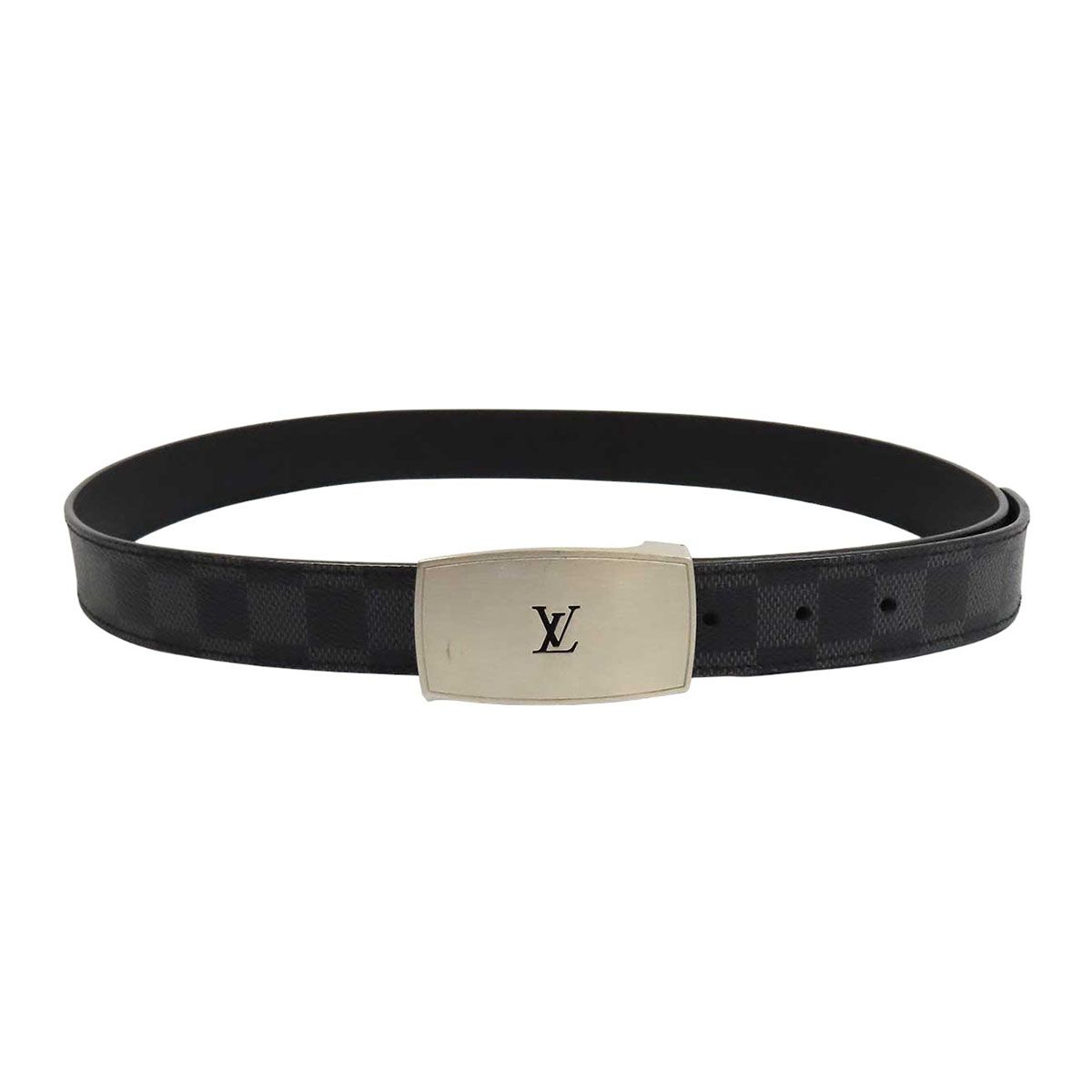 ルイヴィトン ダミエグラフィット サンチュール LV CUT ベルト 90 M9638 ユニセックス ブラック LOUIS VUITTON【中古】 【アパレル・小物】 29,042円