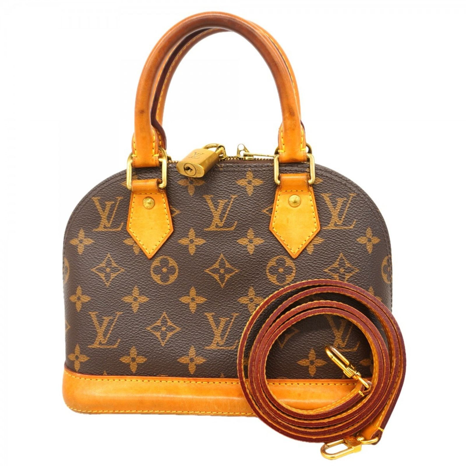 ルイ・ヴィトン(Louis Vuitton) ルイ・ヴィトン ハンドバッグ モノグラム アルマBB M53152 ブラウン 2wayバッグレディース