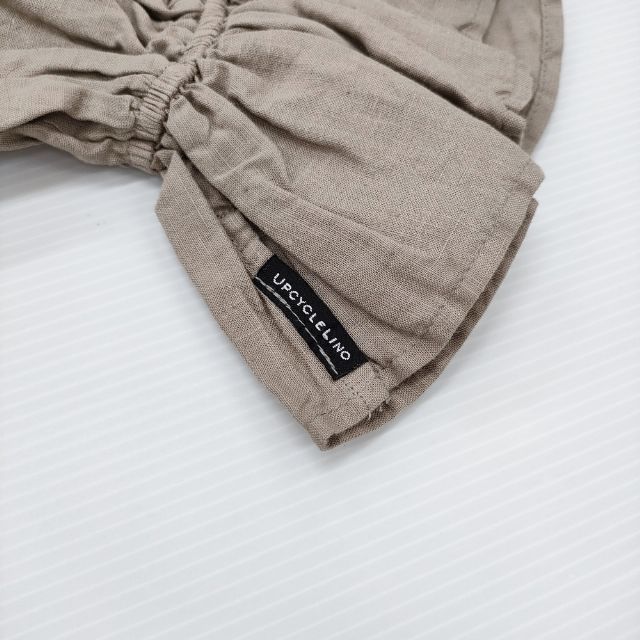 nest Robe/UpcycleLino キャンディスリーブ2wayボレロブラウス 01232
