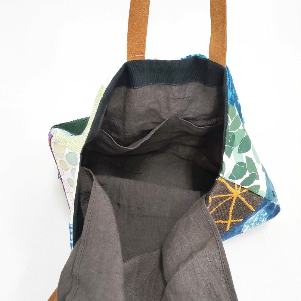 mina perhonen piece bag os9009 パッチワーク ピースバッグ トート