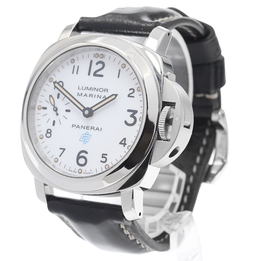 パネライ PANERAI PAM00660 ルミノールマリーナ ロゴ アッチャイオ スモールセコンド 手巻き メンズ 良品 保証書付き_958854 パネライ PANERAI PAM00660 ルミノールマリーナ ロゴ アッチャイオ