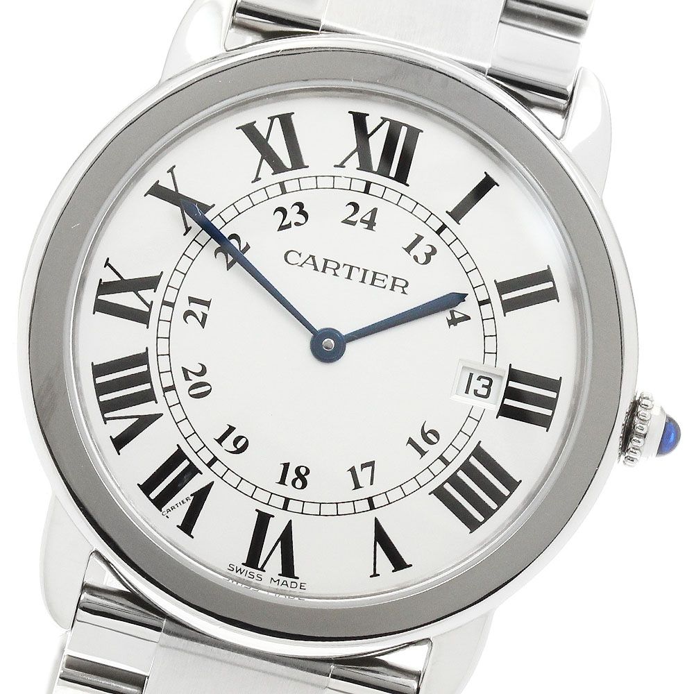 カルティエ CARTIER W6701005 ロンドソロ LM デイト クォーツ メンズ _961937