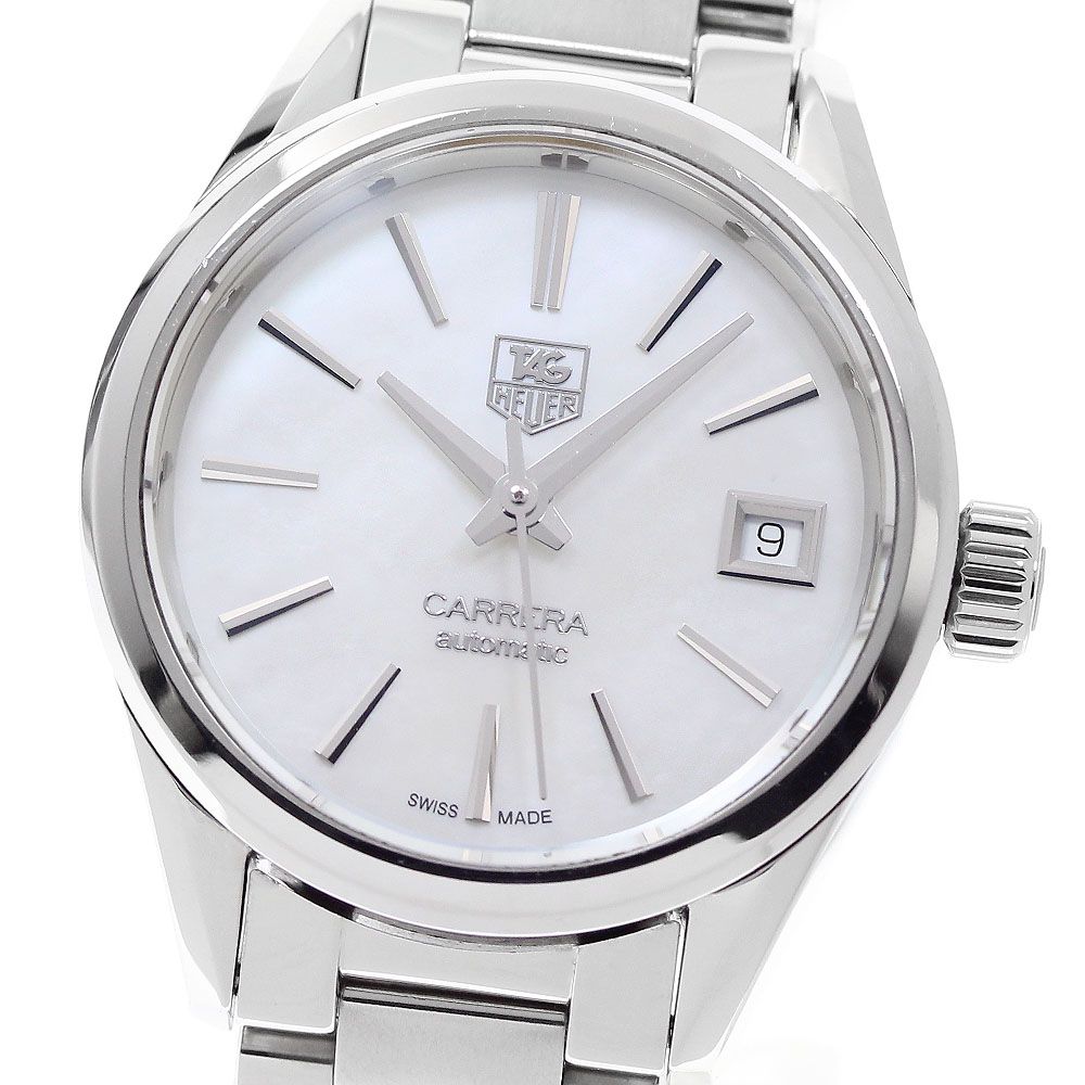 タグホイヤー TAG HEUER WAR2411-3 カレラ デイト 自動巻き レディース 箱付き_959424