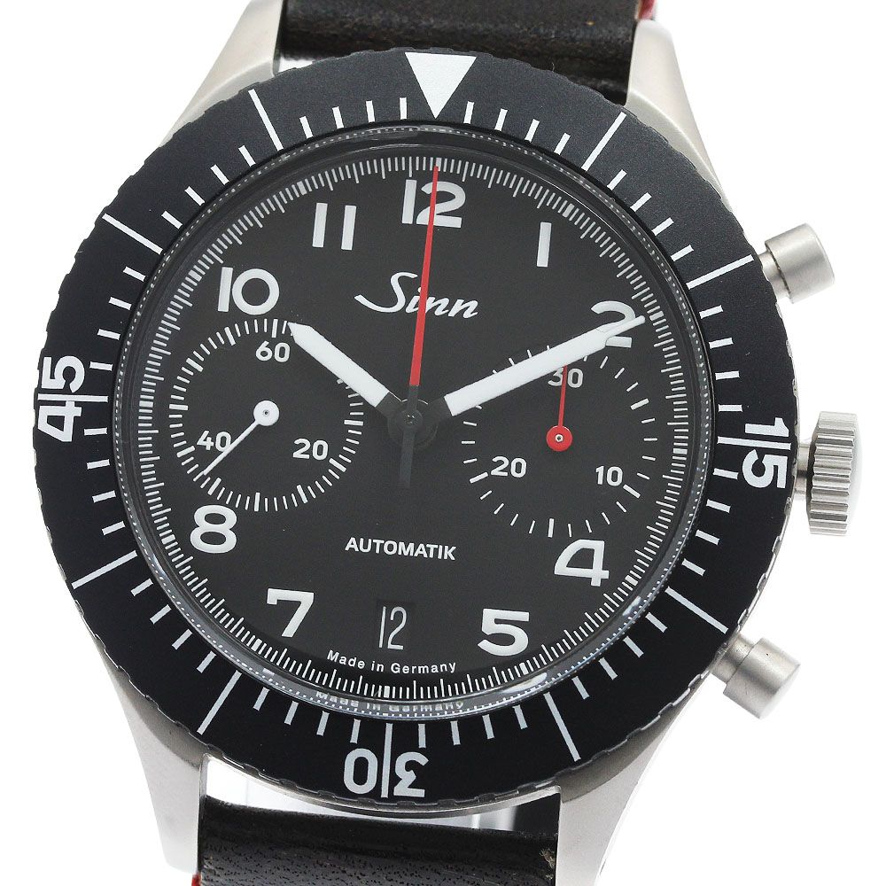 ジン Sinn 158 500本限定 クロノグラフ 自動巻き メンズ 箱・保証書付き_961296 ジン Sinn 158 500本限定 クロノグラフ 自動巻き メンズ 箱・保証書
