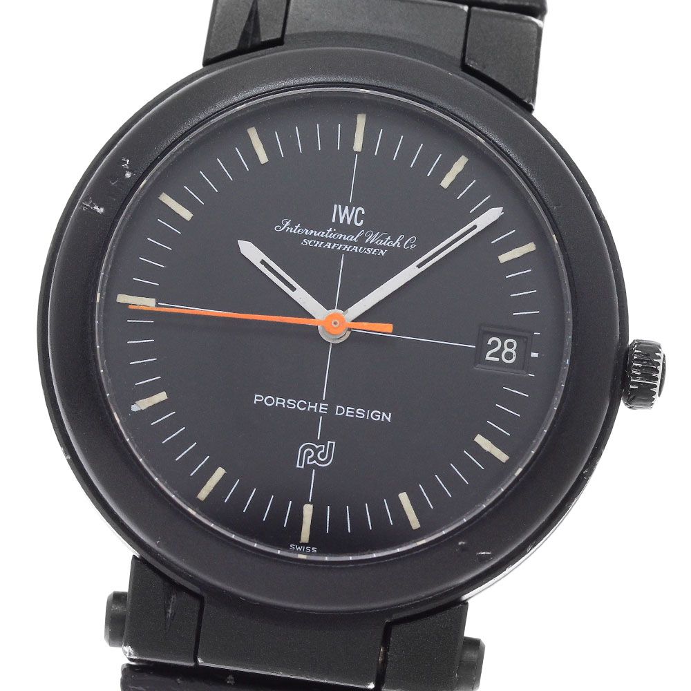 ポルシェデザイン Porsche Design 3510 by IWC コンパスウォッチ デイト 自動巻き メンズ _957182