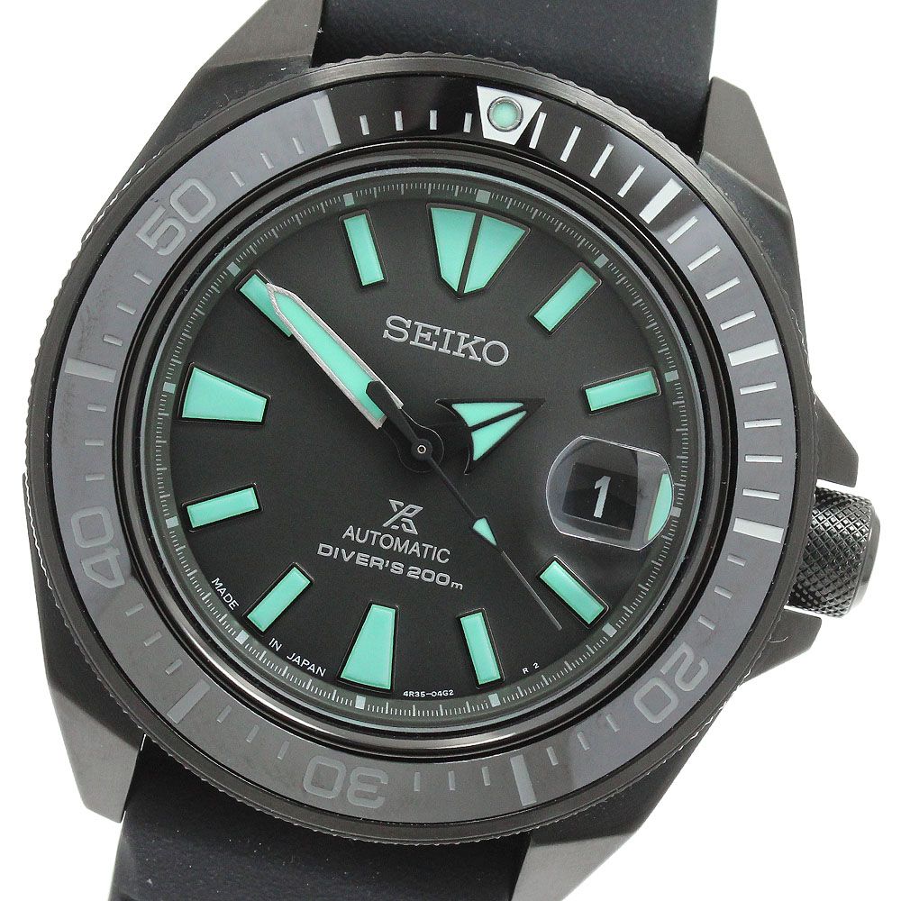 セイコー SEIKO 4R35-05R0/SRPH97J1 プロスペックス メカニカルダイバーズ サムライ デイト 自動巻き メンズ 極美品 _961755