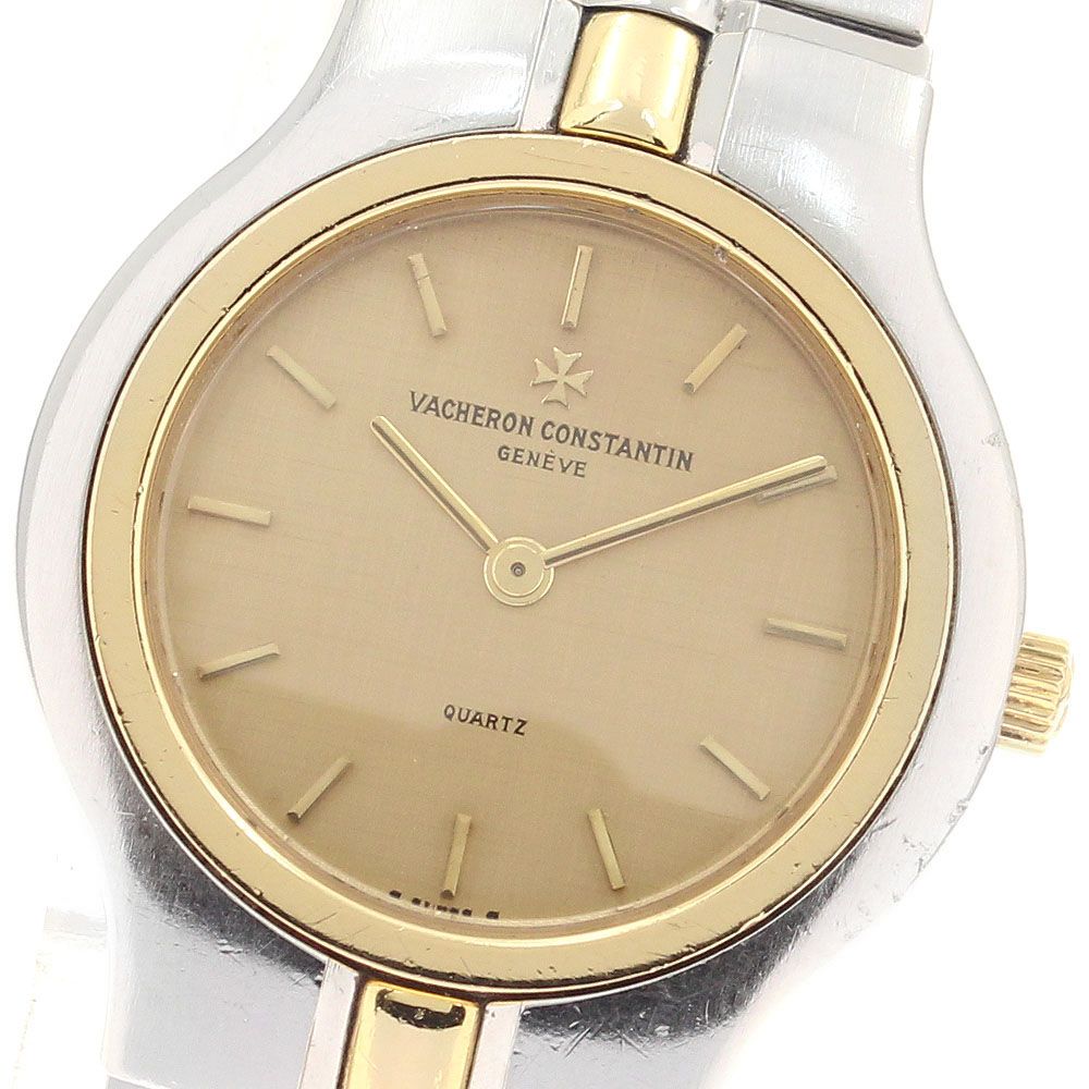 ヴァシュロン・コンスタンタン VACHERON CONSTANTIN フィディアス YGコンビ クォーツ レディース 箱付き_960720