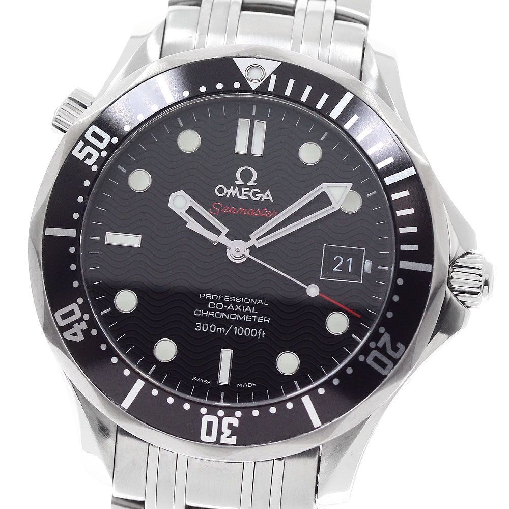 オメガ OMEGA 212.30.41.20.01.002 シーマスター300 デイト コーアクシャル 自動巻き メンズ 良品 _898712