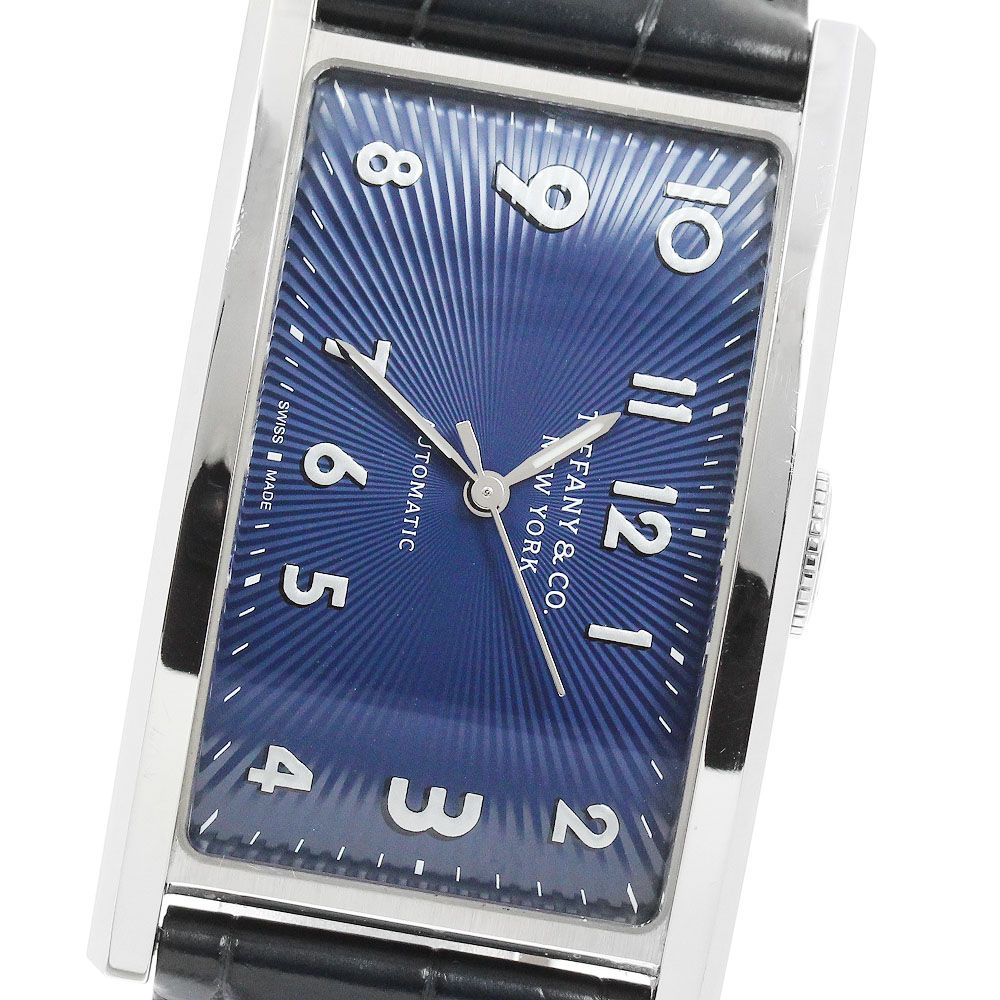 ティファニー TIFFANY&Co. 36813946 イーストウエスト 自動巻き メンズ 良品 _962236