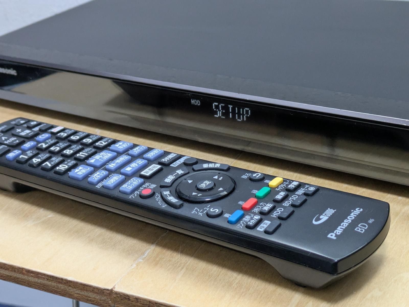 パナソニック 6番組2TBHDD内蔵ブルーレイレコーダー DMR-BRG2020