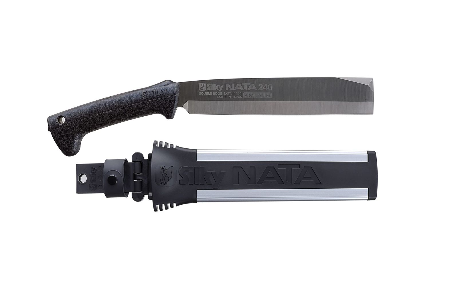 Silky シルキー 鉈 ナタ 両刃 240mm 本体 ゴムハンドル 555-24/ 91c5f293