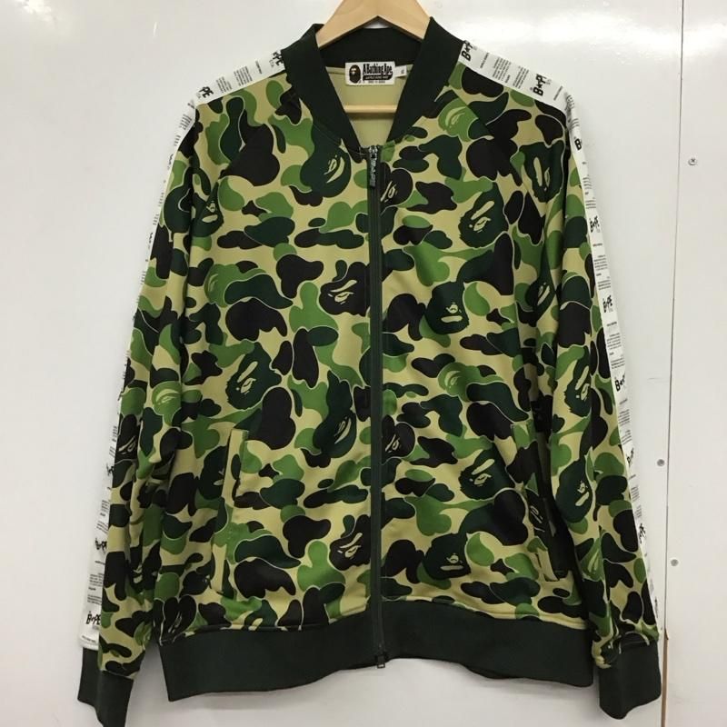A BATHING APE アベイシングエイプ ジャケット、上着 ジャンパー、ブルゾン ジップアップジャケット アウター ジャージ