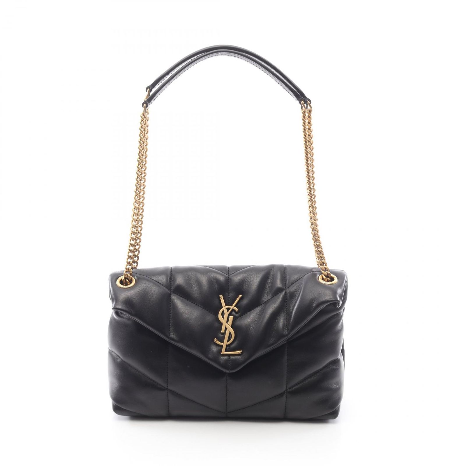 SAINT LAURENT PARIS サンローランパリ ルル パファー ショルダーバッグ