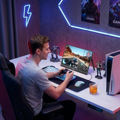 ARZOPA 16.1インチ ゲーミングモニター 144Hz モバイルモニター フルHD