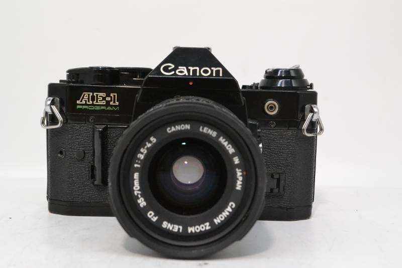 □【美品】 キヤノン Canon AE-1 Program ブラック FD 35-70mm F3.5