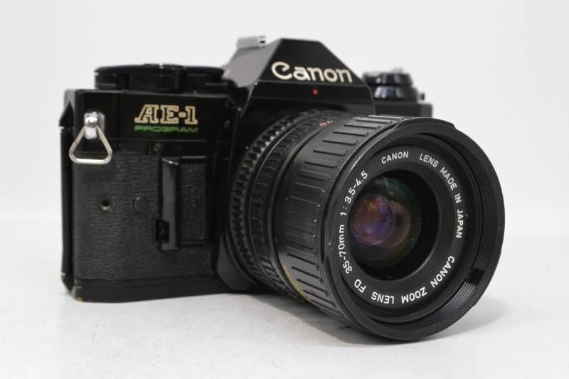 □【美品】 キヤノン Canon AE-1 Program ブラック FD 35-70mm F3.5
