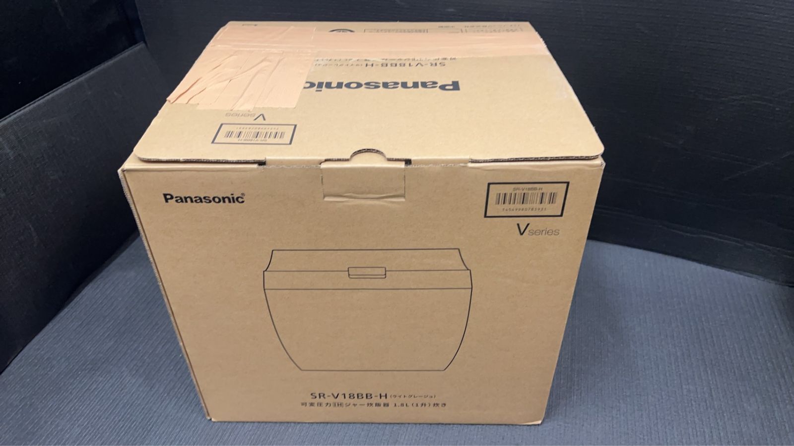 未使用品 Panasonic パナソニック 1.8L 可変圧力 IHジャー炊飯器 SR-V18BB-H ライトグレージュ 一升炊き 42,250円
