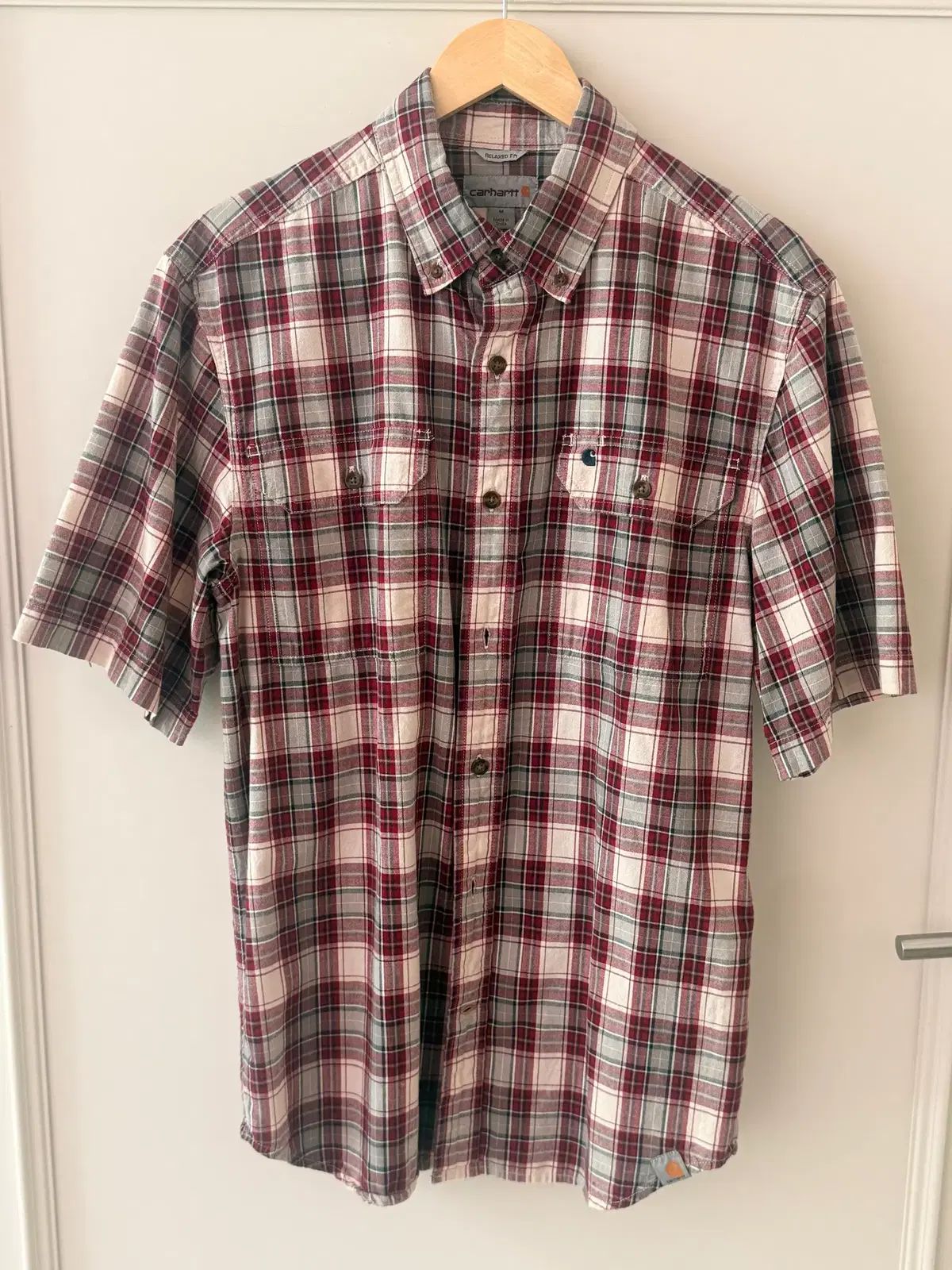 カーハート(Carhartt) CHECK 半袖シャツ
