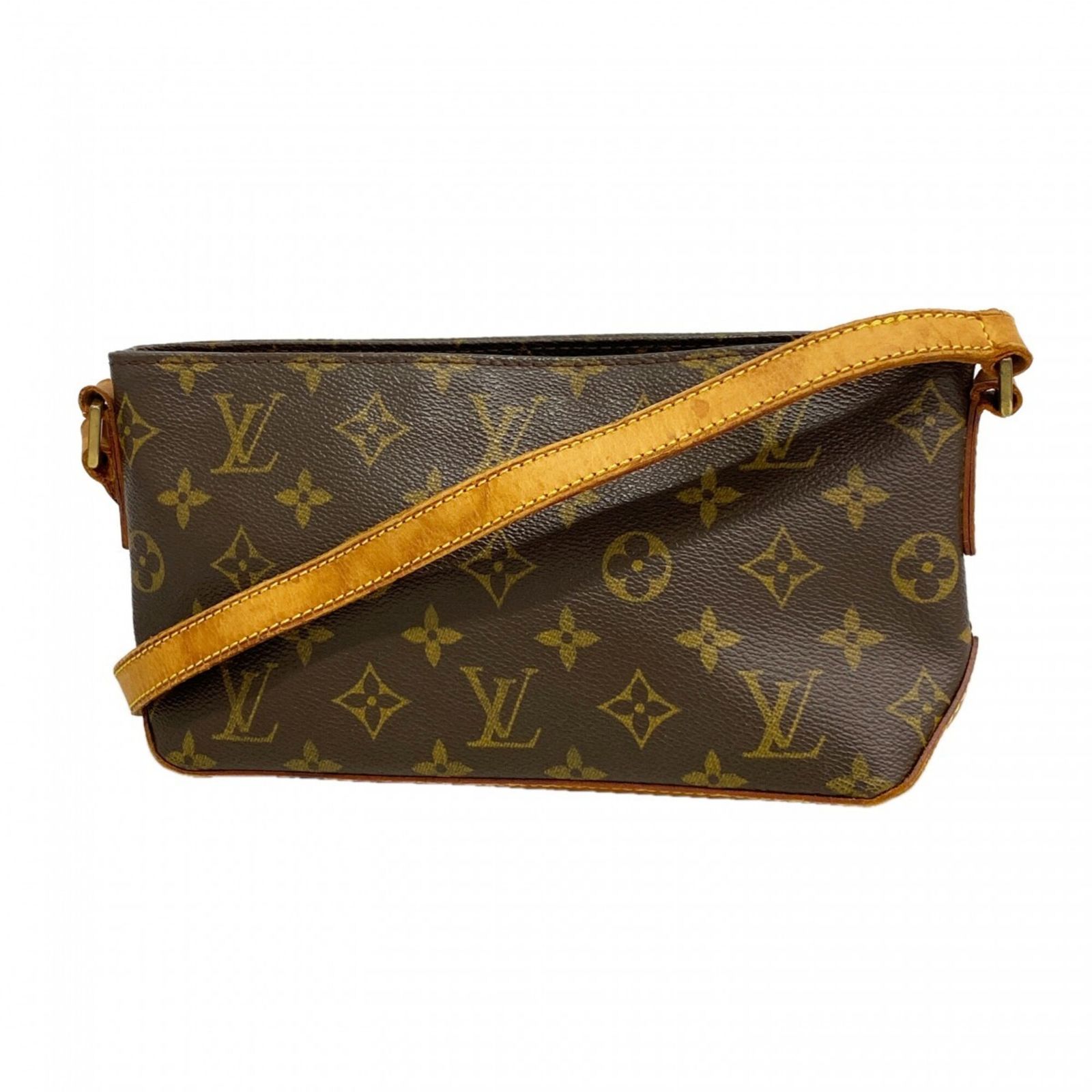 ルイ・ヴィトン(Louis Vuitton) ルイ・ヴィトン ショルダーバッグ モノグラム トロター M51240 ブラウンレディース