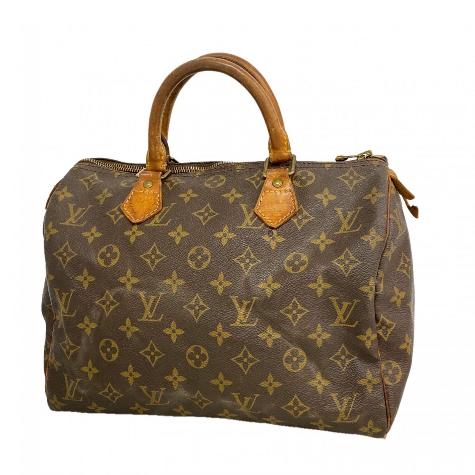 ルイ・ヴィトン(Louis Vuitton) ルイ・ヴィトン ハンドバッグ モノグラム スピーディ30 M41108 ブラウンレディース