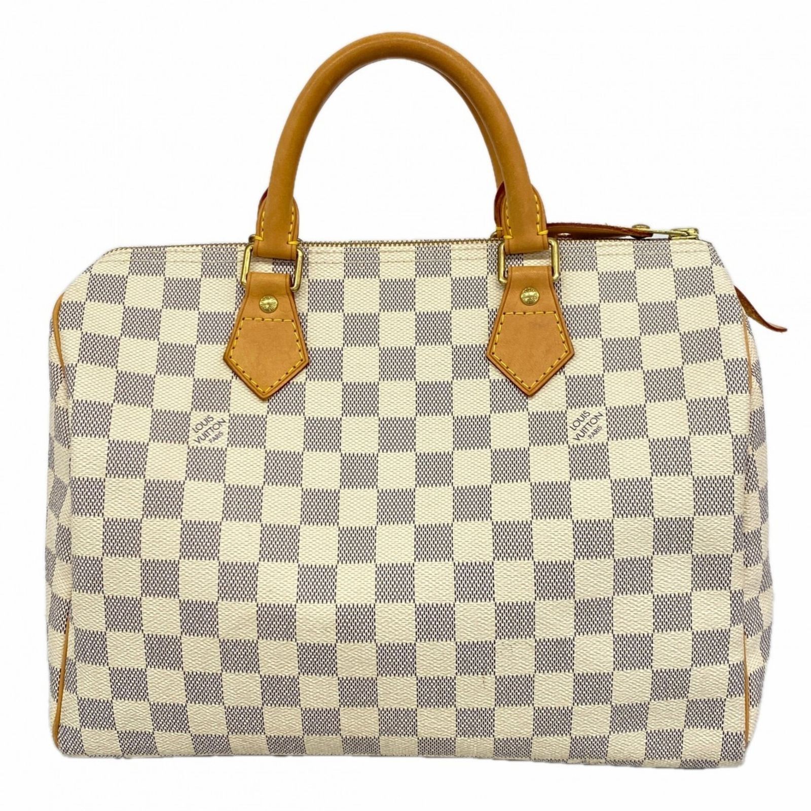 ルイ・ヴィトン(Louis Vuitton) ルイ・ヴィトン ハンドバッグ ダミエ・アズール スピーディ30 N41533 ホワイトレディース