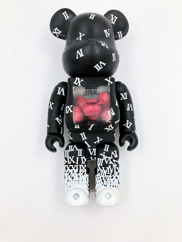 BE@RBRICK SHAREEF 400% 本体のみ シャリーフ ベアブリック MEDICOMTOY メディコム トイ コラボ ブラック