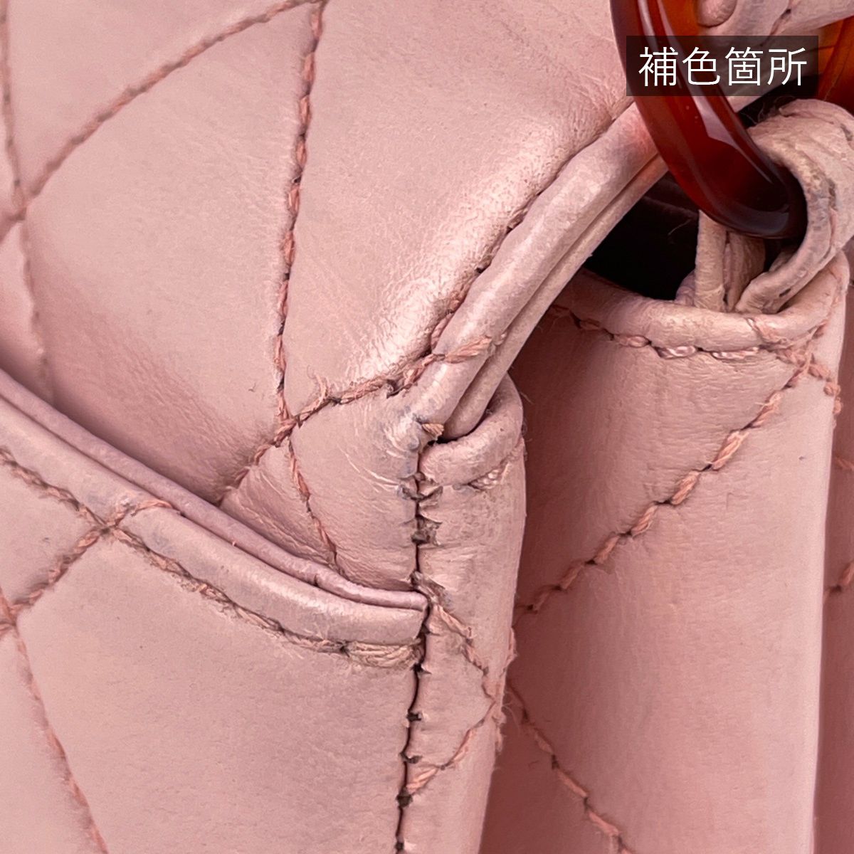 シャネル CHANEL ココマーク プラチェーン ショルダーバッグ デミ柄 