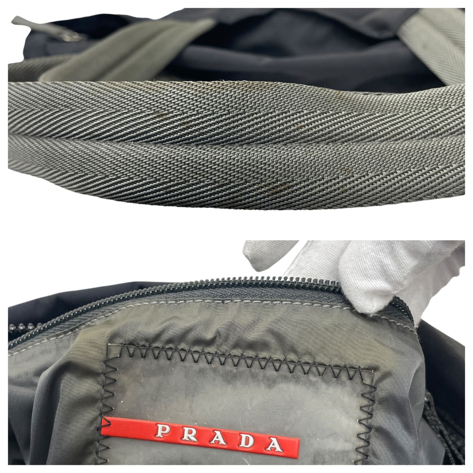 希少種 ギャランティカード付 ナイロン ボディバッグ プラダスポーツ PRADA PRADA SPORTS (プラダスポーツ) ナイロン トートバッグ ハンドバッグ