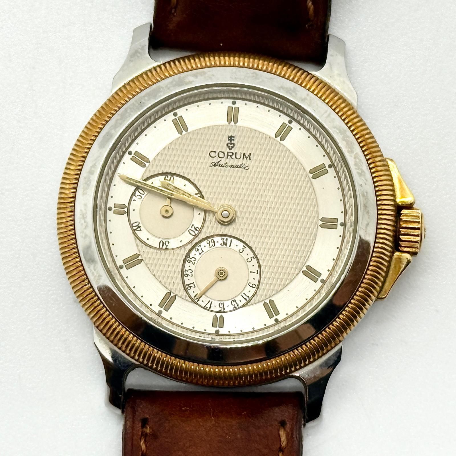 CORUM コルム メカニック スモールセコンド 74.111.21 シルバー AT