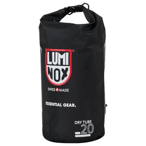 ルミノックス LUMINOX 20L 防水バッグ ドラム型 2WAY ストラップ付き 斜め掛け可能 JBA.L009 Bolsa Waterproof 60 cm x 24 cm ドライバッグ ブラック キャンプ アウトドア ジムバッグ [並 7e898d1a