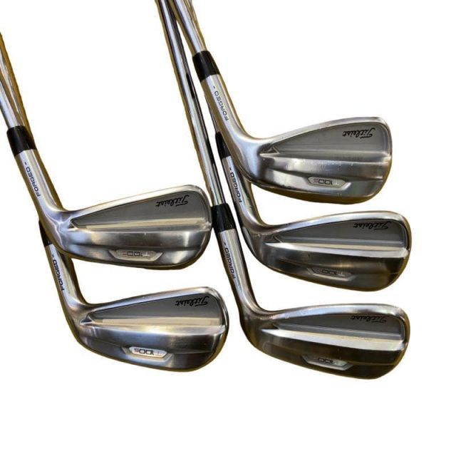 【中古】 タイトリスト Titleist T100S(2021) 5S アイアンセット IR 純正特注シャフト (フレックスS) メンズ 男性用 右利き 右用 Cランク ゴルフクラブ
