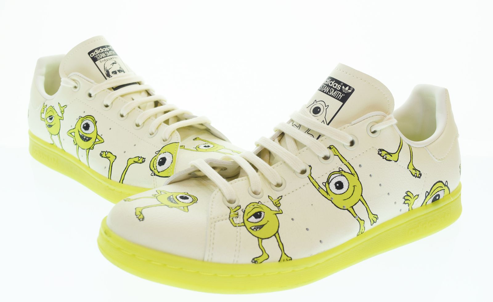 アディダス adidas Stan Smith Primegreen Mike Wazowski スタンスミス プライムグリーンマイク ワゾウスキ FZ2706 メンズ靴 スニーカー ホワイト 28cm 103S-1666 8,360円