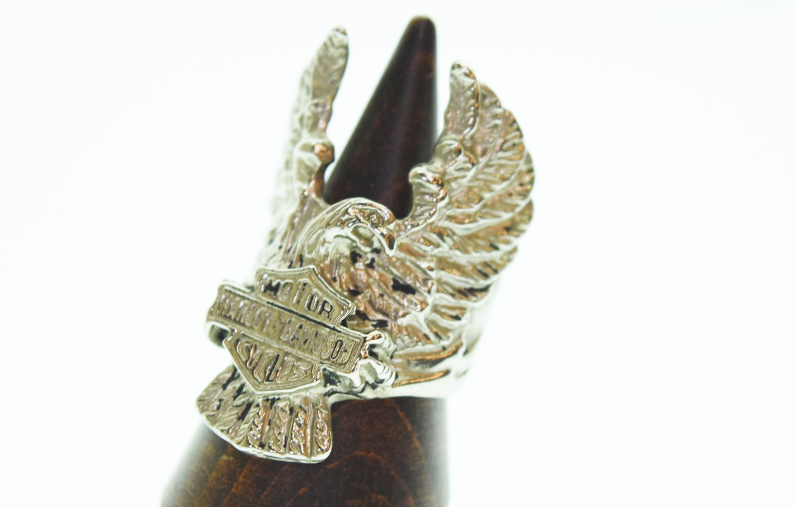 ハーレーダビッドソン HARLEY DAVIDSON イーグルデザイン リング メンズジュエリー・アクセサリー 指輪・リング シルバー 103G-241